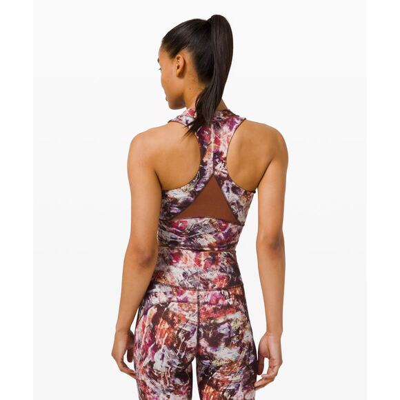 Lululemon Wunder Train Set Bra 10 Leggings 6 Multi Color Yoga Gym Activewear - Picture 12 of 14